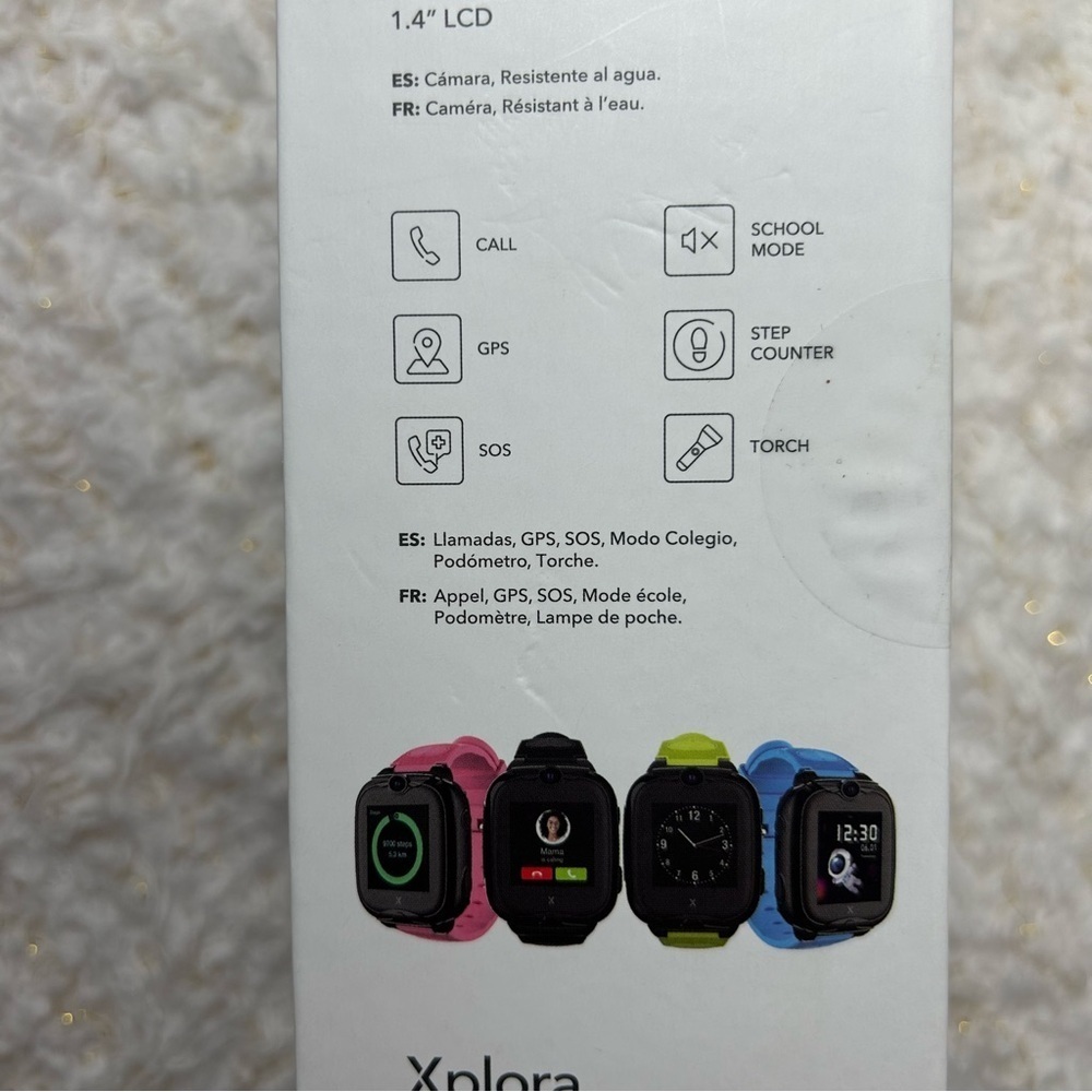 XPLORA X Go 2 Smartwatch black GPS kids water resistant